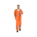 Костюм рабочий Дорожник-2 3кл. защиты, куртка+полукомбинезон, оранжевый Сиг105 - фото 16715267