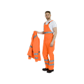 Костюм рабочий Дорожник-2 3кл. защиты, куртка+полукомбинезон, оранжевый Сиг105 - фото 16715268