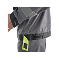Костюм рабочий Система, куртка+полукомбинезон, темно-серый+черный+лимон 76495 - фото 16715725
