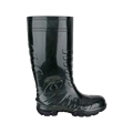 Сапоги ПВХ с металлоподноском Д23-КЩС S, олива+черный Д23-КЩС S - фото 16715761