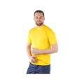 Футболка трикотажная, желтая 00501457282 - фото 16715837