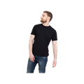 Футболка трикотажная, черная 07320 - фото 16715844