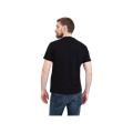 Футболка трикотажная, черная 07320 - фото 16715848