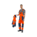 Костюм рабочий Скандин, куртка+полукомбинезон, оранж+синий ДОР503-461 - фото 16716072