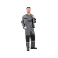 Костюм рабочий Модуль, куртка+полукомбинезон, серый+черный+светло-серый 75842 - фото 16716418