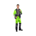 Костюм рабочий Магистраль-Люкс, куртка+брюки, неон+синий 120301 - фото 16716455