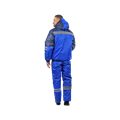 Костюм рабочий утепленный Стим, куртка+полукомбинезон, василек+синий КОС634-031 - фото 16716790