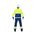 Костюм рабочий Брайт, куртка+полукомбинезон, желтый+синий Кос 773 - фото 16717189