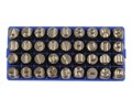 JTC-7254 - Клейма буквенные кириллица 8мм (HRC 60+-2град. DIN 1451) JTC - Клейма буквенные кириллица
Характеристики:
Тип: кириллица
Размер 8мм
Твердость: 60±2HRC
Материал: хромованадиевая сталь
Комплектация: 36 предметов ("А-Я", "-& JTC-7254 - фото 16721371 JTC-7254 - Клейма буквенные кириллица 8мм (HRC 60+-2град. DIN 1451) JTC - Клейма буквенные кириллица
Характеристики:
Тип: кириллица
Размер 8мм
Твердость: 60±2HRC
Материал: хромованадиевая сталь
Комплектация: 36 предметов ("А-Я", "-& JTC-7254 - фото 16721371