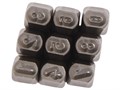 JTC-7240 - Клейма цифровые 3мм (HRC 60+-2град. DIN 1451) JTC - СТАЛЬНОЙ ШТАМП
Материал: CR-V #6150;
Твердость: HRC 60±2°;
9 шт., включая 0-8 (DIN 1451);
Посадочный квадрат: 1/4";
Длина: 60,8 мм;
Ширина: 3 мм. JTC-7240 - фото 16721406 JTC-7240 - Клейма цифровые 3мм (HRC 60+-2град. DIN 1451) JTC - СТАЛЬНОЙ ШТАМП
Материал: CR-V #6150;
Твердость: HRC 60±2°;
9 шт., включая 0-8 (DIN 1451);
Посадочный квадрат: 1/4";
Длина: 60,8 мм;
Ширина: 3 мм. JTC-7240 - фото 16721406