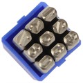 JTC-7243 - Клейма цифровые 6мм (HRC 60+-2град. DIN 1451) JTC - Клейма цифровые
Характеристики:
Тип: цифровые
Размер 6мм
Длина 69,1мм
Твердость: 60±2HRC
Материал: хромованадиевая сталь
Комплектация: 9 предметов ("0-9") JTC-7243 - фото 16721428 JTC-7243 - Клейма цифровые 6мм (HRC 60+-2град. DIN 1451) JTC - Клейма цифровые
Характеристики:
Тип: цифровые
Размер 6мм
Длина 69,1мм
Твердость: 60±2HRC
Материал: хромованадиевая сталь
Комплектация: 9 предметов ("0-9") JTC-7243 - фото 16721428
