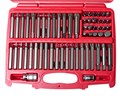 JTC-3509 - Набор бит 1/2" 3/8" HEX, TORX, SPLINE, RIBE 6-ти гранных 2 держателя 58 предметов в кейсе JTC -  
  В комплекте: 
 
  
   
    9 шт. биты TORX 30 мм.: Т20, Т25, Т27, Т30, Т40, Т45, Т50, Т55, Т60. 
    9 шт. биты TORX 75 мм.: Т20, Т25, Т27 JTC-3509 - фото 16722475