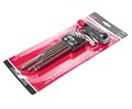 JTC-3924 - Набор ключей TORX T10Н-Т50H Г-образных с отверстием 9 предметов JTC - 
  Инструмент изготовлен из стали марки SNCM8660.
  Длинная часть ключа предназначена для работы в труднодоступных местах, а также служит для увеличения крутящего момента.
 JTC-3924 - фото 16722498 JTC-3924 - Набор ключей TORX T10Н-Т50H Г-образных с отверстием 9 предметов JTC - 
  Инструмент изготовлен из стали марки SNCM8660.
  Длинная часть ключа предназначена для работы в труднодоступных местах, а также служит для увеличения крутящего момента.
 JTC-3924 - фото 16722498