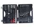 JTC-T085C-B72 - Набор инструментов 85 предметов слесарно-монтажный 1/4",1/2" 12-ти гран. в кейсе JTC - Комплектация 1/4":
Головка торцевая 1/4", граней (4, 4.5, 5, 5.5, 6, 7, 8, 9, 10, 11, 12, 13, 14 мм);
Головка с насадкой HEX 1/4" (3, 4, 5, 6 мм);
 JTC-T085C-B72 - фото 16725721 JTC-T085C-B72 - Набор инструментов 85 предметов слесарно-монтажный 1/4",1/2" 12-ти гран. в кейсе JTC - Комплектация 1/4":
Головка торцевая 1/4", граней (4, 4.5, 5, 5.5, 6, 7, 8, 9, 10, 11, 12, 13, 14 мм);
Головка с насадкой HEX 1/4" (3, 4, 5, 6 мм);
 JTC-T085C-B72 - фото 16725721