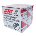 JTC-4588 - Ключ для демонтажа фильтра масляного 74мм 14-ти гранный (HYUNDAI Santa Fe,i35,Porter) JTC - 
Применяется с инструментом под квадрат 1/211 или ключом 21 мм.
Размер:  14Р/74 мм.
Применение: HYUNDAI NEW Tucson, KIA. JTC-4588 - фото 16727388