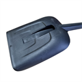 Лопата снеговая черная 210х630мм 1019353 Polyamide SKRAB 28195 28195 - фото 16735148