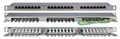 Патч-панель 19дюйм 0.5U кат.5E 24 порта RJ45 Dual IDC PPHD-19-24-8P8C-C5E-SH-110D высок. плотности Hyperline 244077 1201522 - фото 16735315