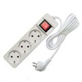 Удлинитель 3х1.5м с заземл. 10А IP20 2.2кВт ПВС с выкл. Союз 481S-7301 333327 - фото 16735333