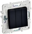 Выключатель 3-кл. SKANDY 10А SK-V11Bl черн. IEK SK-V30-0-10-K02 1835567 - фото 16735414