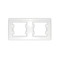 Рамка 2-м Бриллиант горизонт. бел. UNIVersal 7947465 1062088 - фото 16735500