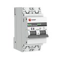 Выключатель автоматический модульный 2п C 6А 4.5кА ВА 47-63 PROxima EKF mcb4763-2-06C-pro 303901 - фото 16735502