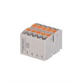 Блок распределительный зажим push-in 10 точек подключения 25кв.мм сер. DKC DTP1-010-04SPUG 1898757 - фото 16735816