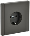 Розетка СП FORTE&PIANO FP315 16А с заземл. защ. шторки винт. крепл. сер. IEK FP-R14-16-K03 1853258 - фото 16735848