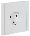 Розетка СП FORTE&PIANO FP215 16А с заземл. защ. шторки винт. крепл. бел. IEK FP-R14-16-K01 1853192 - фото 16735884