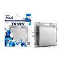 Розетка 1-м СП Pixel 16А IP20 с заземл. защ. шторки с крышкой механизм алюм. TOKOV ELECTRIC TKE-PX-R1ZSW1-C03 1792270 - фото 16736179