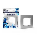 Рамка 1-м Pixel алюм. TOKOV ELECTRIC TKE-PX-RM1-C03 1792277 - фото 16736198