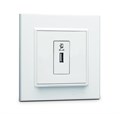 Розетка для зарядного устройства USB KAREA бел. Makel 56001465 1743334 - фото 16736258