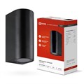 Светильник уличный настенный двусторонний НБУ RONDO-2хGU10-BL IP65 алюминиевый под лампу 2хGU10 черн. IN HOME 4690612044705 1757254 - фото 16736374