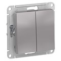 Выключатель 2-кл. AtlasDesign Aqua IP44 (сх. 5) 10AX механизм алюм. SE ATN440351 1712808 - фото 16736468