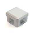 Коробка распаячная для наружного монтажа 70х70х40мм IP55 4 гермоввода с защелк. крышкой CHINT 8820012 1667175 - фото 16736499