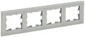 Рамка 4-м BRITE РУ-4-2-БрД стекло дым. IEK BR-M42-G-K30 1679831 - фото 16736584