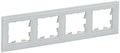 Рамка 4-м BRITE РУ-4-2-БрБ стекло бел. IEK BR-M42-G-K01 1679827 - фото 16736586