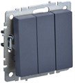 Выключатель 3-кл. СП BRITE ВС10-3-0-БрМ 10А механизм маренго IEK BR-V30-0-10-K35 1617290 - фото 16736755