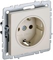 Розетка BRITE РС14-1-0-БрКр 16А с заземл. защ. шторки механизм беж. IEK BR-R14-16-K10 1617419 - фото 16736757