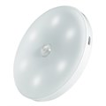 Светильник светодиодный TS8-L1W-Accu 6 LED беспроводной PIR-датчик магнитное крепление литиевый аккум. зарядка USB JazzWay 5037649 1600387 - фото 16736905
