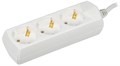 Удлинитель 3х1.5м с заземл. 10А IP20 У03 2P+PE 250В 3х1 GENERICA WYP10-10-03-D15-Z-G 1383716 - фото 16737186