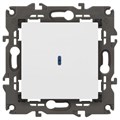 Выключатель 1-кл. СП Elegance 14-1102-01 10А IP20 250В 10AX с подсветкой механизм бел. Эра Б0034215 1231889 - фото 16737456
