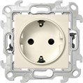Розетка 1-м СП Simon 24 16А IP20 2P+E Push&Go защ. шторки механизм сл. кость Simon 2420432-031 1278980 - фото 16737527