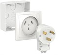 Комплект силовой ОП Blanca 32А 250В (подъемная коробка + розетка + вилка) бел. SE BLNSK003231 1248090 - фото 16737670