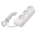 Удлинитель 3х10м без заземл. 10А IP20 защ. шторки Makel N3010081 506789 - фото 16737718