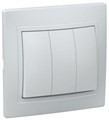 Выключатель 3-кл. СП Кварта 10А IP20 ВС10-3-0-КБ бел. IEK EVK30-K01-10-DM 312782 - фото 16738107