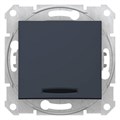 Выключатель 1-кл. СП Sedna 10А IP20 (сх. 1а) 250В с подсветкой графит SchE SDN1400170 1125461 - фото 16738173