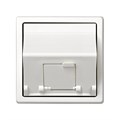 Адаптер на 1 RJ45(12) коннектор 75528; 75540; 75541; 75544-39 наклонный Simon73 Loft бел. 73085-60 393401 - фото 16738229