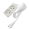 Удлинитель 2х1.5м без заземл. 10А IP20 2.2кВт ПВС Союз 481S-1201 333332 - фото 16738299