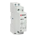 Контактор модульный КМ 25А NО+NC (1 мод.) EKF km-1-25-11 263436 - фото 16738555