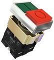 Переключатель на 2 положения I-O ПЕ-22 BL d22мм 220В зел./красн. DEKraft 25063DEK 203587 - фото 16739138